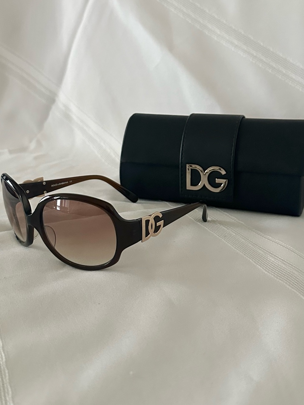Dolce & Gabbana Brown Gradient Lens Sunglasses